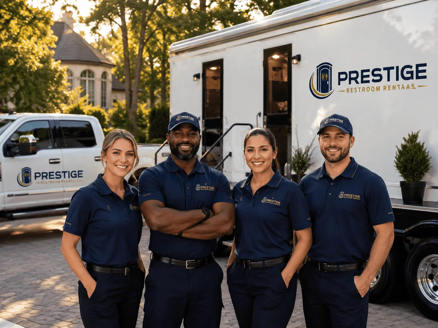 Trusted Luxury Portable Restrooms company in Creston, OH